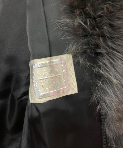 SAGA FOX（サガフォックス）SAGA FOX (サガフォックス) ファージャケット ブラック サイズ:11の古着・服飾アイテム