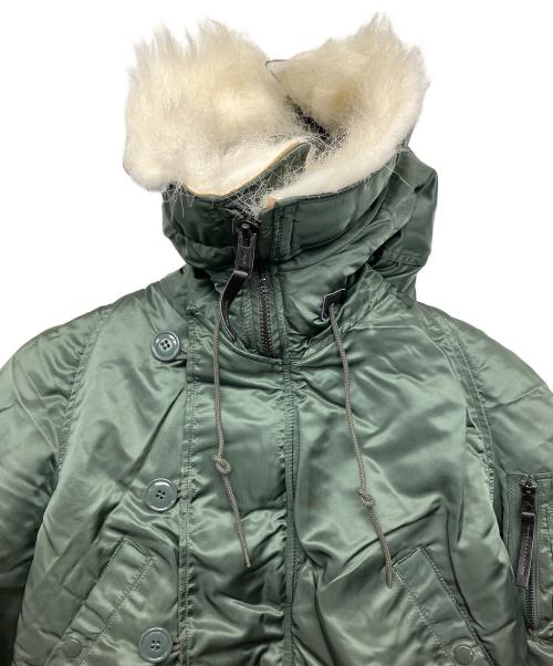 ALPHA（アルファ）ALPHA (アルファ) N-2Bミリタリージャケット グリーン サイズ:Sの古着・服飾アイテム