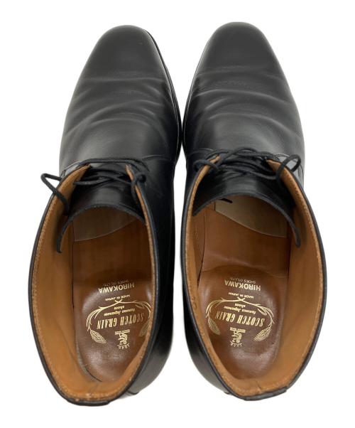 SCOTCH GRAIN（スコッチグレイン）SCOTCH GRAIN (スコッチグレイン) チャッカーブーツ ブラック サイズ:27の古着・服飾アイテム