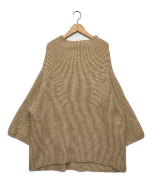 FRAY ID（フレイ アイディー）FRAY ID (フレイ アイディー) ニット ベージュ サイズ:FREEの古着・服飾アイテム