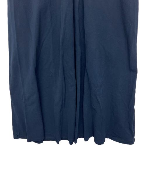 LACOSTE（ラコステ）LACOSTE (ラコステ) 鹿の子地マキシ丈ドレス ネイビー サイズ:36の古着・服飾アイテム