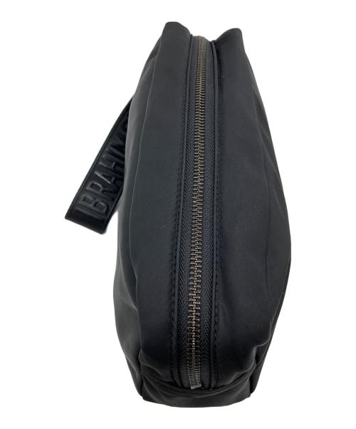 DSQUARED2（ディースクエアード）DSQUARED2 (ディースクエアード) IBRA BLACK ON BLACK BEAUTY CASE クラッチバッグ ブラックの古着・服飾アイテム