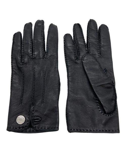HERMES（エルメス）HERMES (エルメス) レザーグローブ サイズ:7 1/2の古着・服飾アイテム