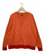 Needlesニードルズ）の古着「薄手カーディガン」｜オレンジ