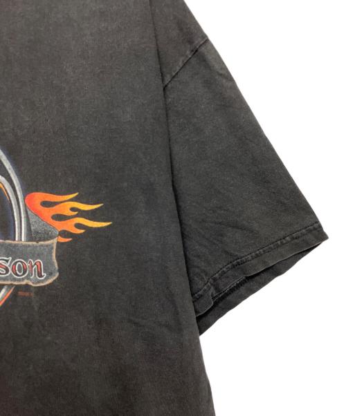 HARLEY-DAVIDSON（ハーレーダビッドソン）HARLEY-DAVIDSON (ハーレーダビッドソン) 半袖カットソー ブラック サイズ:XLの古着・服飾アイテム