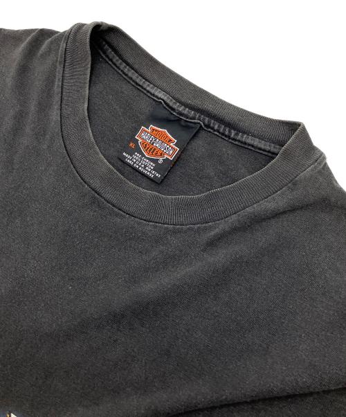 HARLEY-DAVIDSON（ハーレーダビッドソン）HARLEY-DAVIDSON (ハーレーダビッドソン) 半袖カットソー ブラック サイズ:XLの古着・服飾アイテム