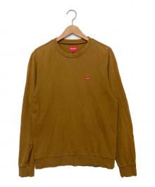 SUPREME（シュプリーム）の古着「Small box logo ロングスリーブカットソー」｜ブラウン
