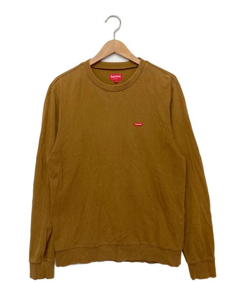 SUPREME（シュプリーム）SUPREME (シュプリーム) Small box logo ロングスリーブカットソー ブラウン サイズ:Sの古着・服飾アイテム