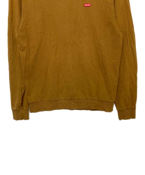 SUPREME（シュプリーム）SUPREME (シュプリーム) Small box logo ロングスリーブカットソー ブラウン サイズ:Sの古着・服飾アイテム