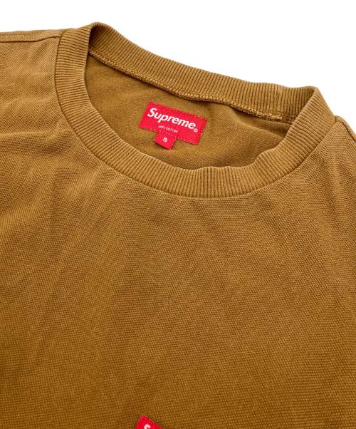 SUPREME（シュプリーム）SUPREME (シュプリーム) Small box logo ロングスリーブカットソー ブラウン サイズ:Sの古着・服飾アイテム