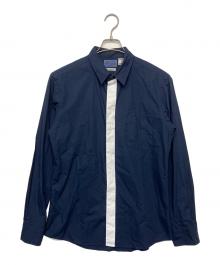 BLUE BLUE（ブルーブルー）の古着「長袖シャツ」｜ネイビー