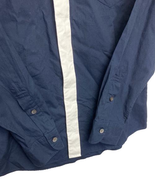 BLUE BLUE（ブルーブルー）BLUE BLUE (ブルーブルー) 長袖シャツ ネイビー サイズ:３の古着・服飾アイテム