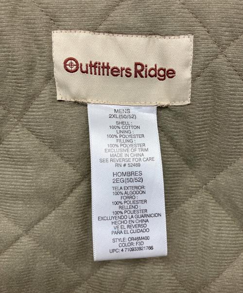 outfitters ridge（outfitters ridge）outfitters ridge (outfitters ridge) アクティブジャケット ブラウン サイズ:2XLの古着・服飾アイテム