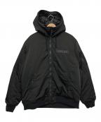 AVIREXアヴィレックス）の古着「中綿ジャケット」｜ブラック