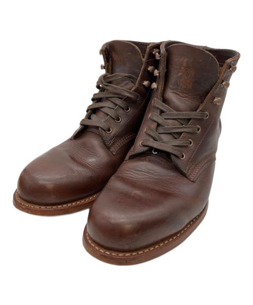 WOLVERINE（ウルヴァリン）WOLVERINE (ウルヴァリン) ワークブーツ ブラウン サイズ:9の古着・服飾アイテム