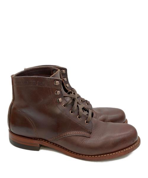 WOLVERINE（ウルヴァリン）WOLVERINE (ウルヴァリン) ワークブーツ ブラウン サイズ:9の古着・服飾アイテム