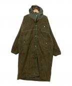 Canterburyカンタベリー）の古着「フリースコート」｜オリーブ