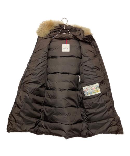 MONCLER（モンクレール）MONCLER (モンクレール) ダウンコート ブラウンの古着・服飾アイテム