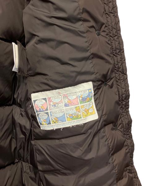 MONCLER（モンクレール）MONCLER (モンクレール) ダウンコート ブラウンの古着・服飾アイテム