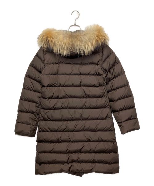 MONCLER（モンクレール）MONCLER (モンクレール) ダウンコート ブラウンの古着・服飾アイテム