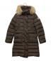 MONCLER（モンクレール）の古着「ダウンコート」｜ブラウン
