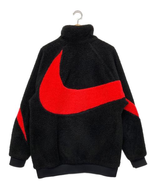 NIKE（ナイキ）NIKE (ナイキ) リバーシブルブルゾン ブラック×レッド サイズ:L　の古着・服飾アイテム