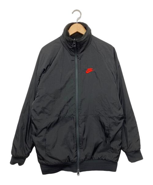 NIKE（ナイキ）NIKE (ナイキ) リバーシブルブルゾン ブラック×レッド サイズ:L　の古着・服飾アイテム