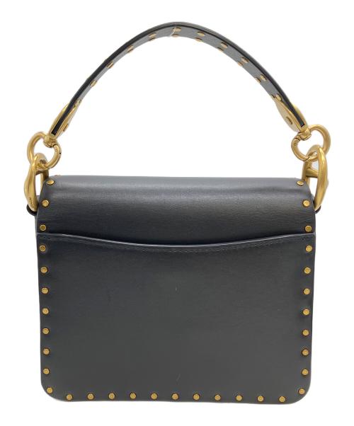 COACH（コーチ）COACH (コーチ) レザー2WAYバッグ ブラックの古着・服飾アイテム