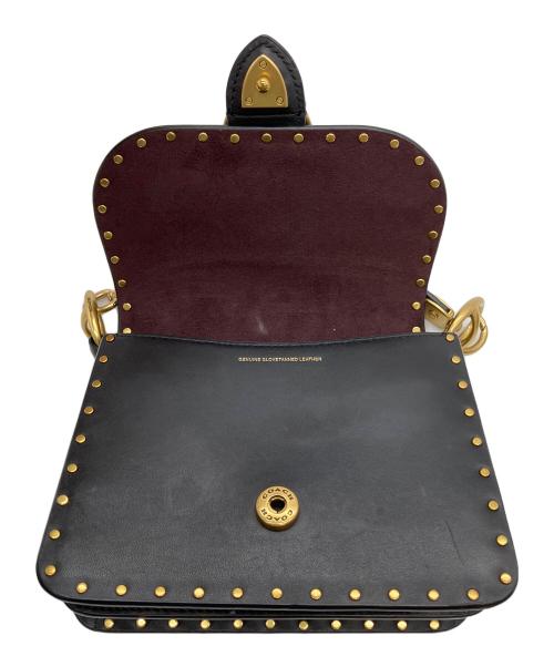 COACH（コーチ）COACH (コーチ) レザー2WAYバッグ ブラックの古着・服飾アイテム