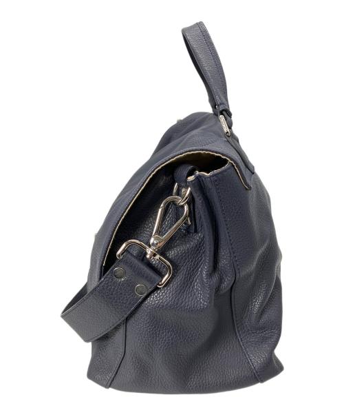 zanellato（ザネラート）zanellato (ザネラート) 2WAYバッグ ネイビーの古着・服飾アイテム