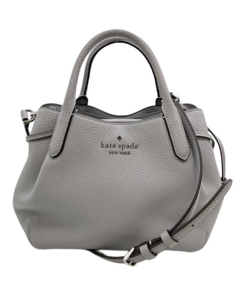 Kate Spade（ケイトスペード）Kate Spade (ケイトスペード) 2WAYバッグ グレーの古着・服飾アイテム