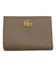 GUCCI（グッチ）の古着「2つ折り財布」｜ベージュ