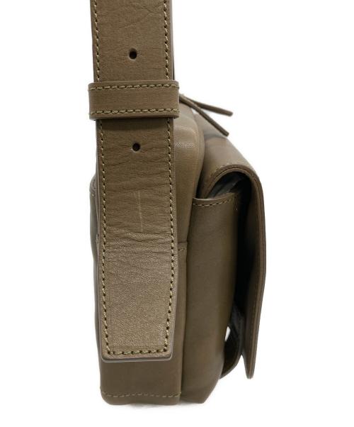 土屋鞄（ツチヤカバン）土屋鞄 (ツチヤカバン) スモールフラップショルダーバック オリーブの古着・服飾アイテム