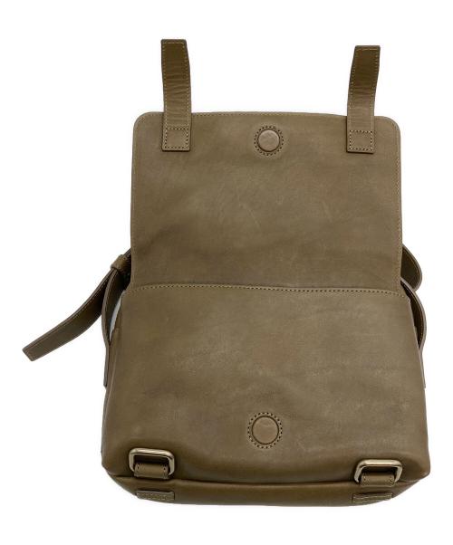 土屋鞄（ツチヤカバン）土屋鞄 (ツチヤカバン) スモールフラップショルダーバック オリーブの古着・服飾アイテム