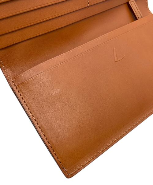 土屋鞄（ツチヤカバン）土屋鞄 (ツチヤカバン) コートバン長財布 グリーン×ブラウンの古着・服飾アイテム