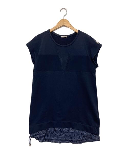 MONCLER（モンクレール）MONCLER (モンクレール) ノースリーブワンピース ネイビー サイズ:Sの古着・服飾アイテム