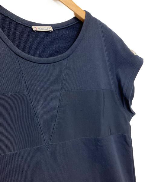 MONCLER（モンクレール）MONCLER (モンクレール) ノースリーブワンピース ネイビー サイズ:Sの古着・服飾アイテム