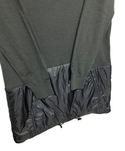 MONCLER（モンクレール）MONCLER (モンクレール) 薄手ニット グレー サイズ:Sの古着・服飾アイテム
