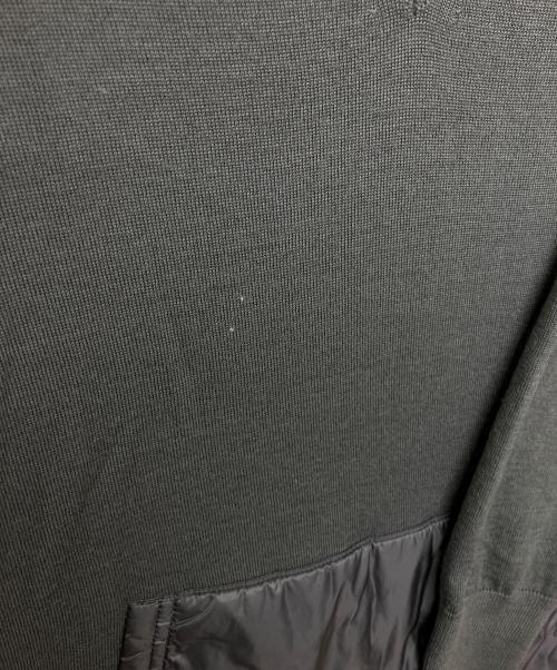 MONCLER（モンクレール）MONCLER (モンクレール) 薄手ニット グレー サイズ:Sの古着・服飾アイテム