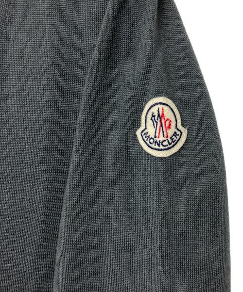 MONCLER（モンクレール）MONCLER (モンクレール) 薄手ニット グレー サイズ:Sの古着・服飾アイテム