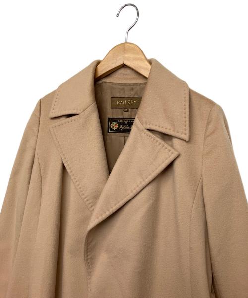 BALLSEY（ボールジィ）BALLSEY (ボールジィ) LORO PIANA (ロロピアーナ) カシミヤコート ベージュ サイズ:38の古着・服飾アイテム