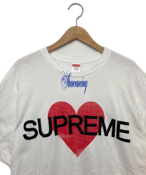 SUPREME（シュプリーム）SUPREME (シュプリーム) プリントTシャツ ホワイト サイズ:L　の古着・服飾アイテム