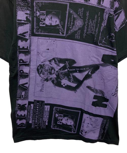 SUPREME（シュプリーム）SUPREME (シュプリーム) Tシャツ ブラック×パープル サイズ:L　の古着・服飾アイテム