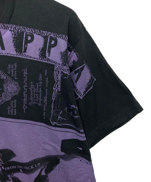 SUPREME（シュプリーム）SUPREME (シュプリーム) Tシャツ ブラック×パープル サイズ:L　の古着・服飾アイテム