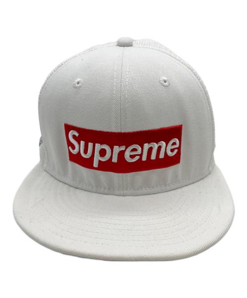 SUPREME（シュプリーム）SUPREME (シュプリーム) New Era (ニューエラ) キャップ ボックスロゴ ホワイト サイズ:58.7cmの古着・服飾アイテム