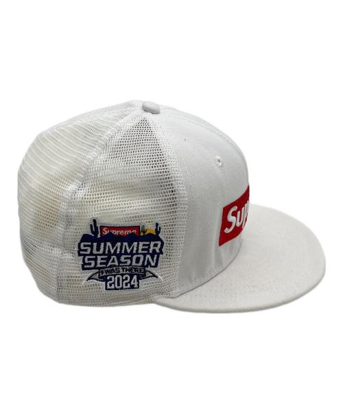 SUPREME（シュプリーム）SUPREME (シュプリーム) New Era (ニューエラ) キャップ ボックスロゴ ホワイト サイズ:58.7cmの古着・服飾アイテム