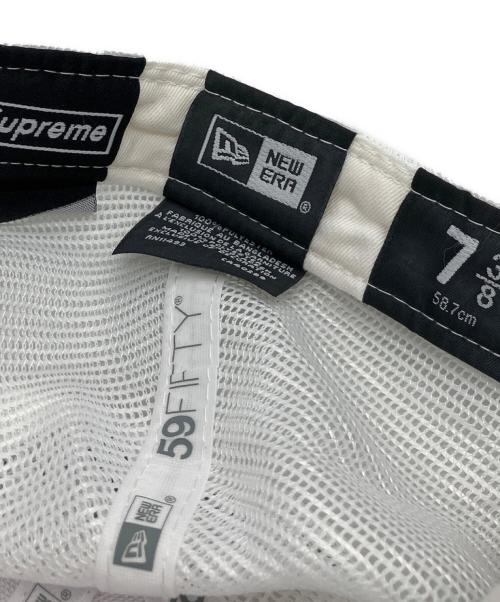 SUPREME（シュプリーム）SUPREME (シュプリーム) New Era (ニューエラ) キャップ ボックスロゴ ホワイト サイズ:58.7cmの古着・服飾アイテム