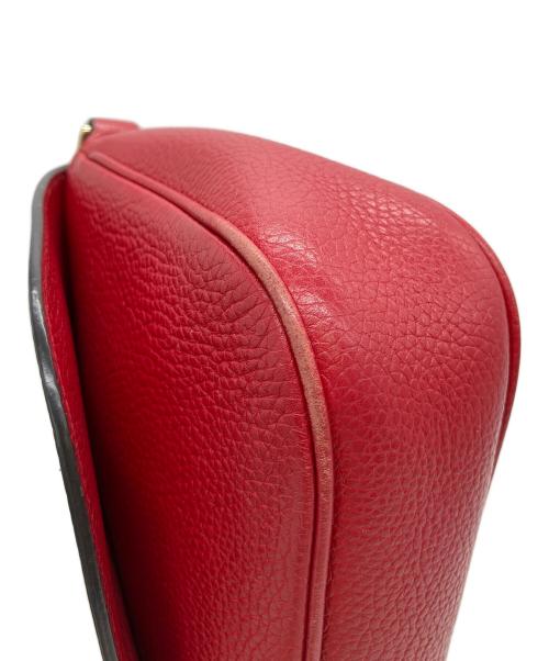 GUCCI（グッチ）GUCCI (グッチ) ソーホー チェーンショルダーバッグ レッドの古着・服飾アイテム