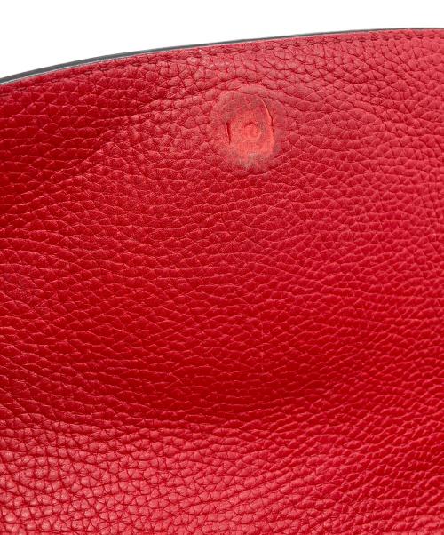 GUCCI（グッチ）GUCCI (グッチ) ソーホー チェーンショルダーバッグ レッドの古着・服飾アイテム