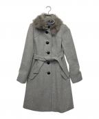 BURBERRY LONDONバーバリーロンドン）の古着「ロングコート」｜グレー